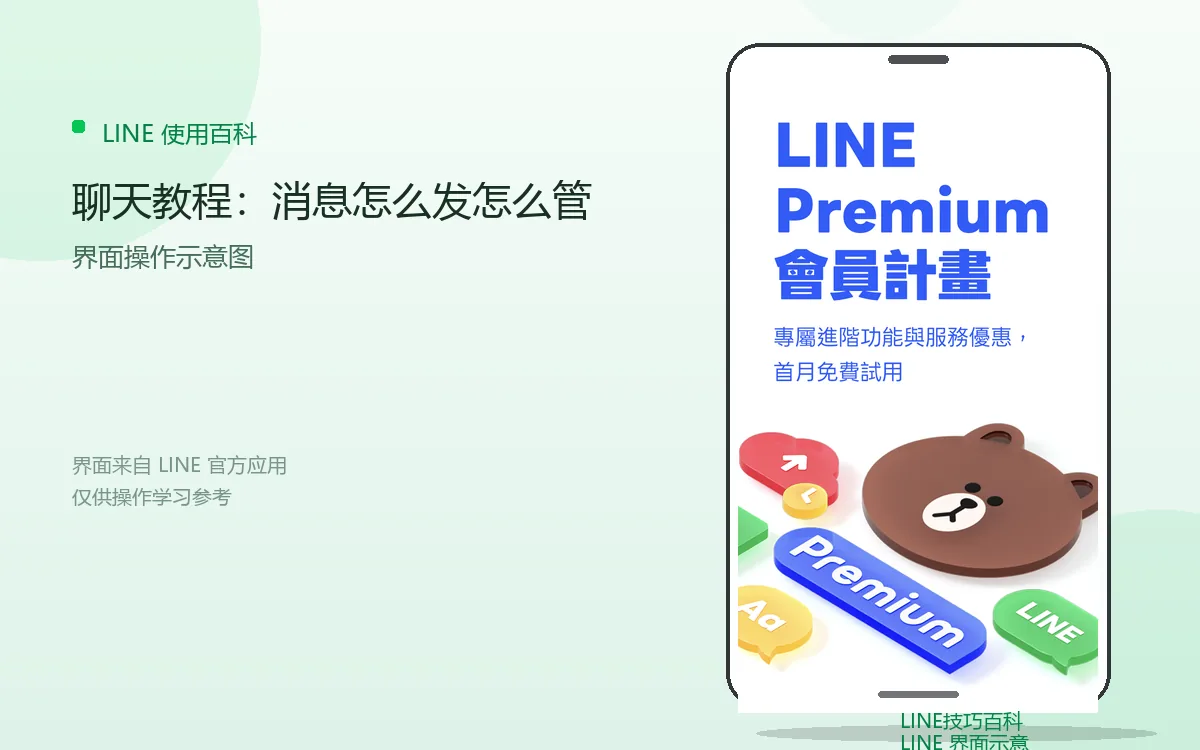 聊天教程:消息怎么发怎么管界面示意图