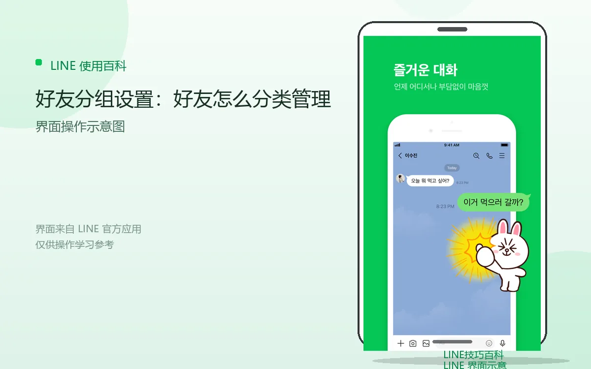 好友分组设置:好友怎么分类管理界面示意图