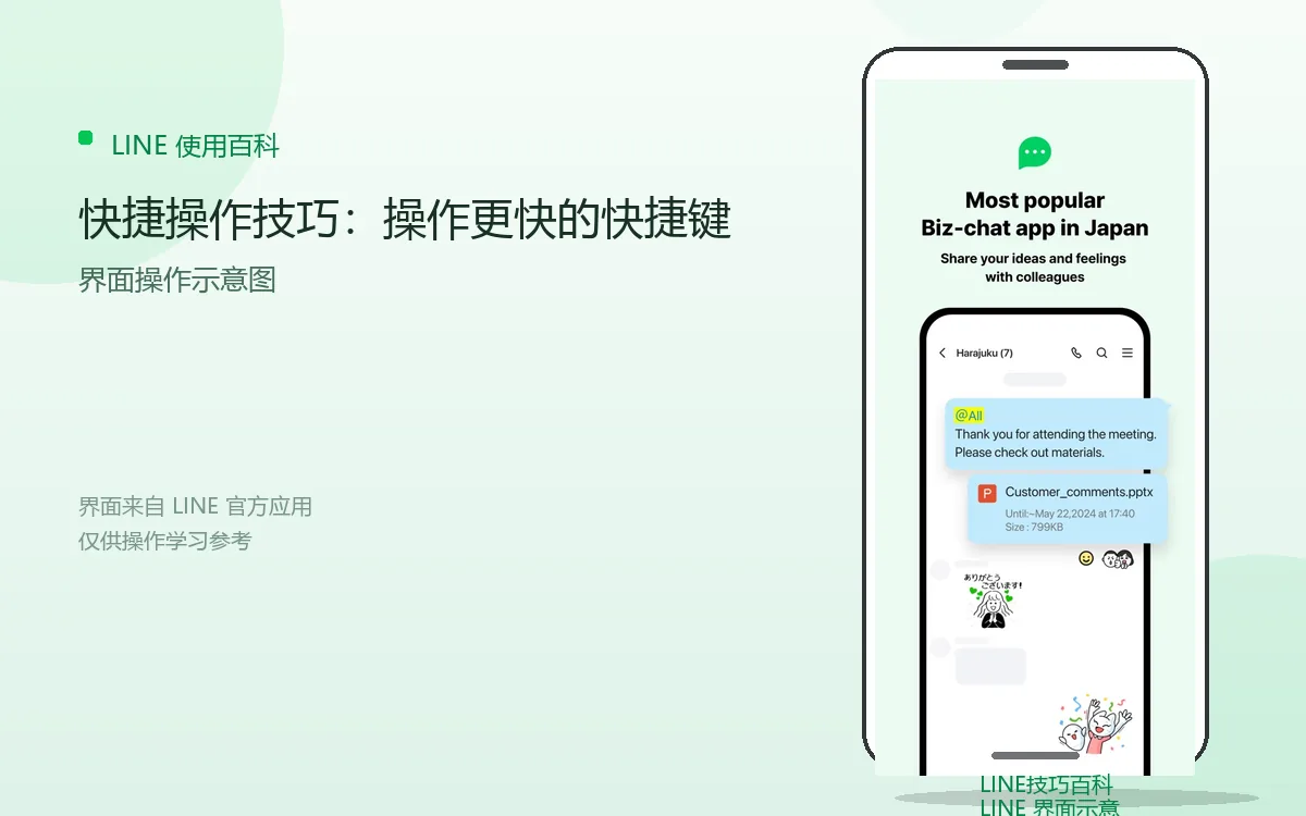 快捷操作技巧：操作更快的快捷键界面示意图